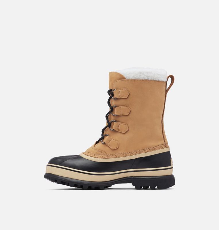 Mens Snow Boots Brown/Black - Sorel Caribou™ - 189-PNTACF